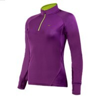 Women Hypacool Full Sleeve Hiking T Shirt - Purple