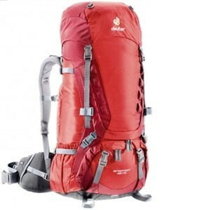 Deuter Aircontact 45+10L- Fire Cranberry